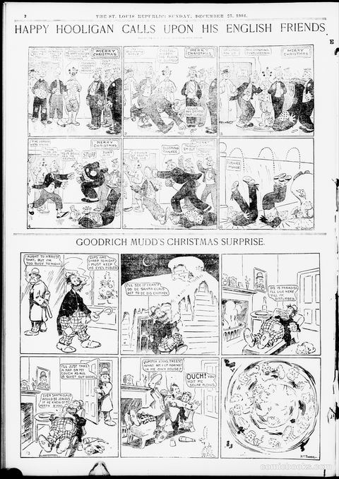 Happy Hooligan — St. Louis Republic, December 25, 1904