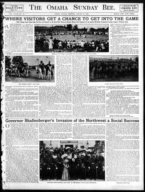 Happy Hooligan — Omaha Daily Bee, August 29, 1909