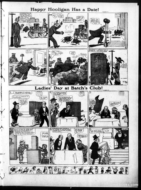 Happy Hooligan — Omaha Daily Bee, February 2, 1913
