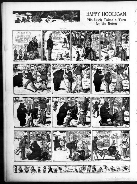 Happy Hooligan — Omaha Daily Bee, January 25, 1914