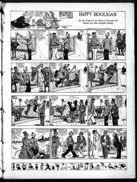 Happy Hooligan — Omaha Daily Bee, July 12, 1914