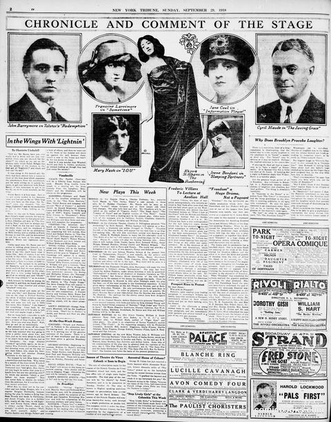 Happy Hooligan — New-York Tribune, September 29, 1918