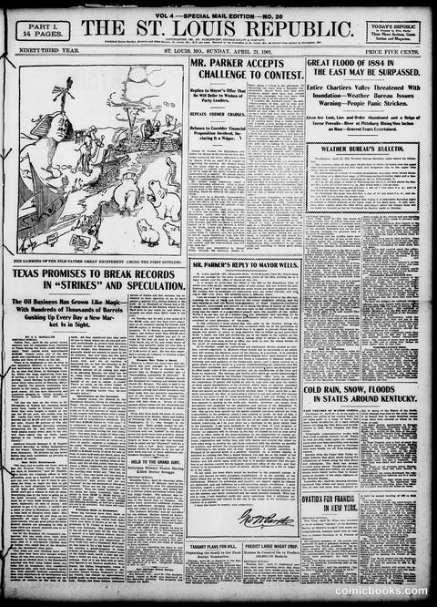 Sunday Comic Section — St. Louis Republic