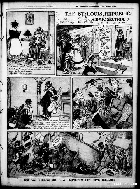 The Cat Throw; or, How Plunktum Got Five Dollars