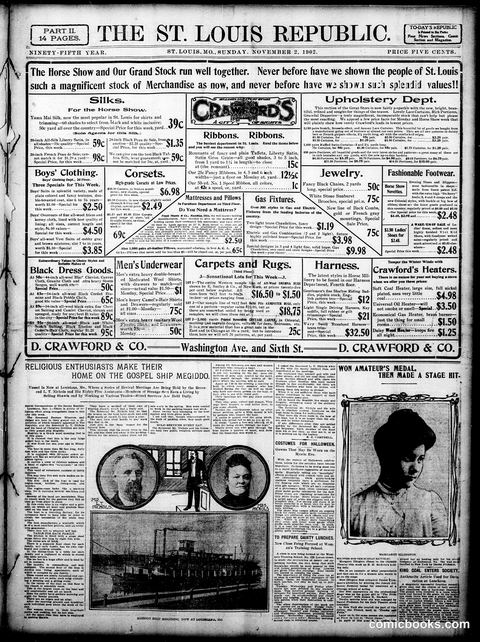 Sunday Comic Section — St. Louis Republic