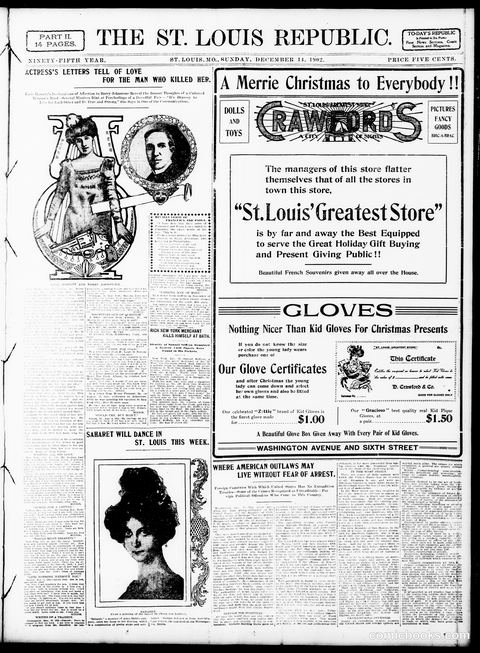 Sunday Comic Section — St. Louis Republic