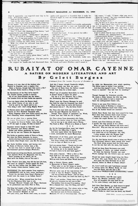 Rubaiyat of Omar Cayenne
