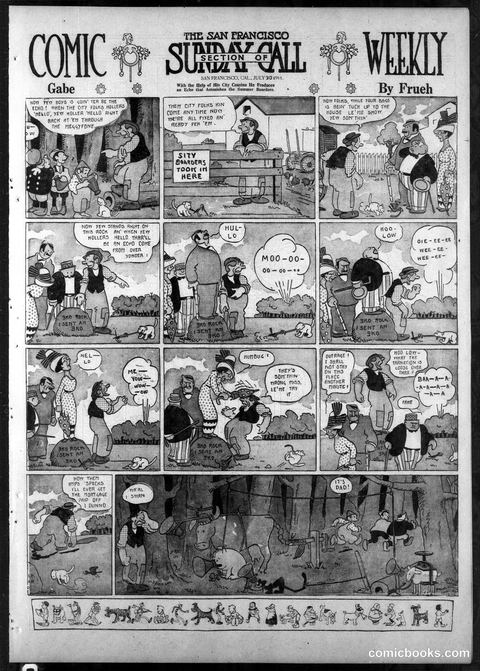 Comic Section, The San Francisco Call