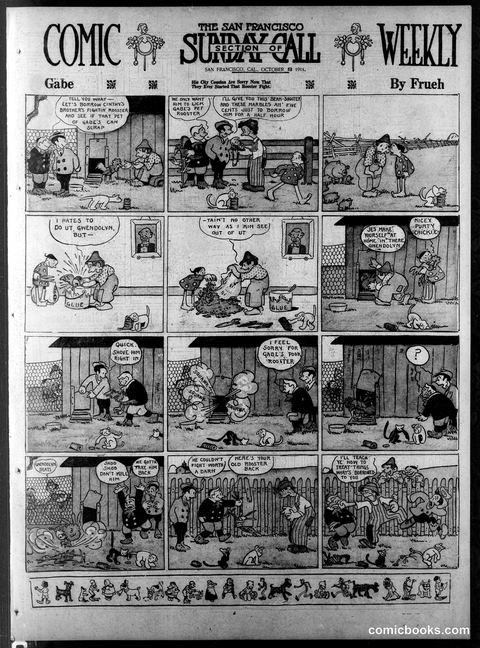 Gabe and Frueh's Sunday Comics, San Francisco Call