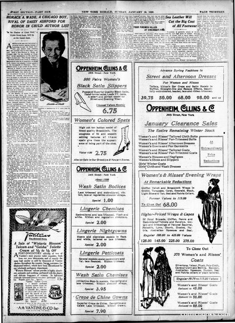 Sunday Comic Section — New York Herald