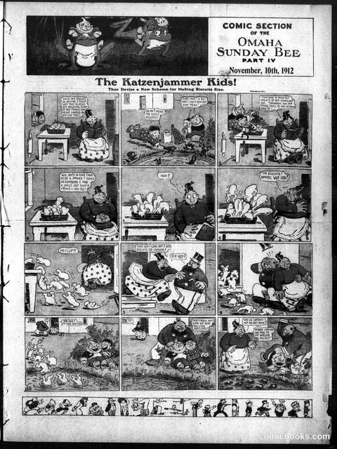The Katzenjammer Kids — Omaha Sunday Bee, November 10, 1912