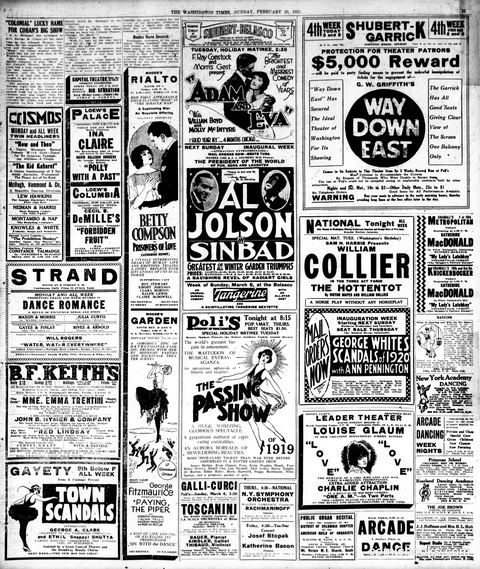 Toonerville Folks — The Washington Times, February 20, 1921