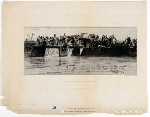 An Egyptian Sacrifice of a Virgin to the Nile