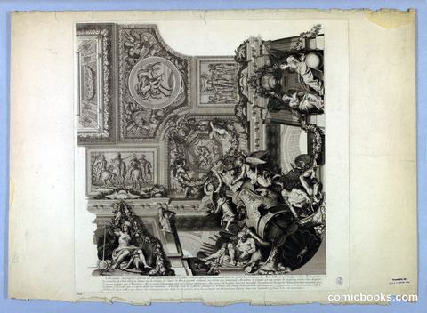 Decorations by Lebrun and Mignard at the Palace of Versailles