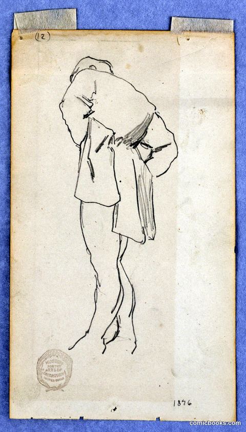 Sketch of a Standing Man