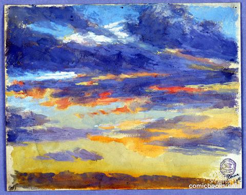 Study of Clouds, Rome, Italy