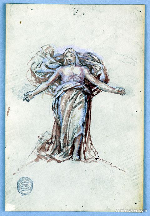 Study for Christ, Chancel of St. Bartholomew, New York