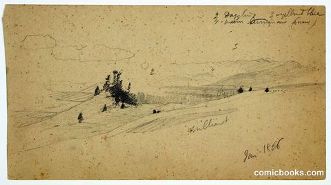 Winter View from Long Hill, Hudson, New York
