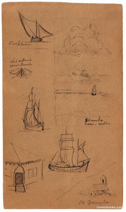 Mixed Sketches along the Danube