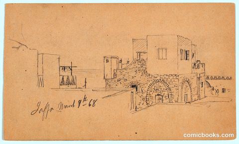 Street Scene, Jaffa, Palestine