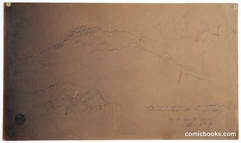 Mountain Landscape on the Road to Mocha, Ecuador