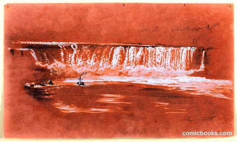 The Maid of the Mist beneath Horseshoe Falls, Niagara Falls, Canada