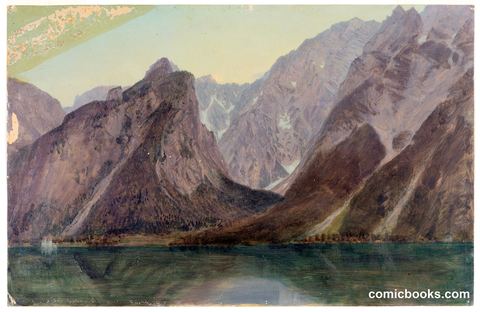 Mountains by the Königssee, Bavaria