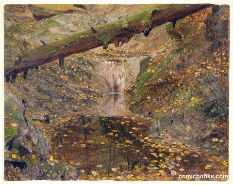 Woodland Stream, Late Autumn