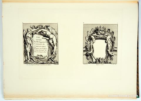 Title Page from Oppenord's Cartouches