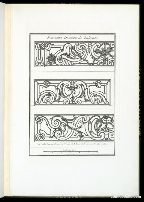 Nouveaux Desseins de Balcons