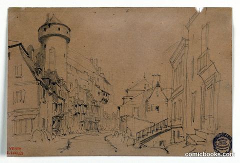 A Street in Laval, Bretagne