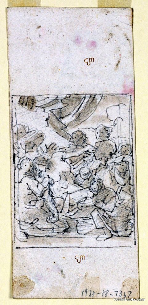 Figures Mourning Over the Dead Christ