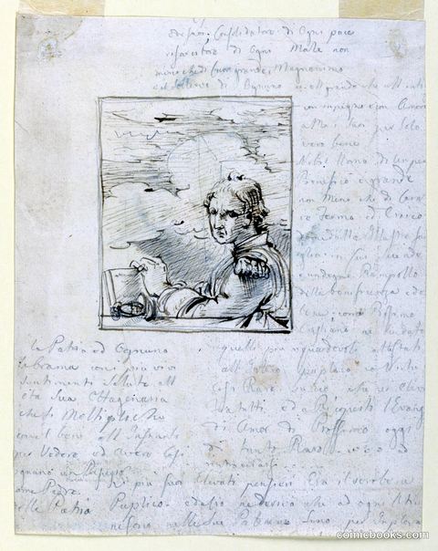Sketch of a Figure in Uniform