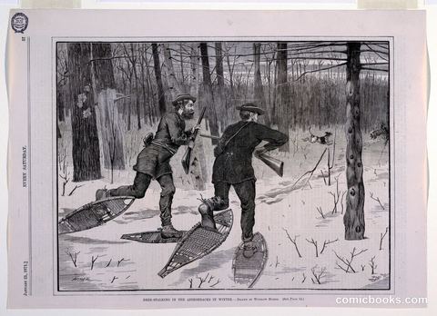 Deer-Stalking in the Adirondacks in Winter