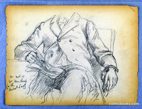 Study for Portrait of Hon. Robert C. Winthrop