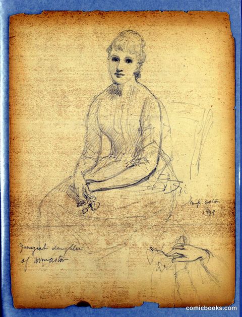 Sketch for Portrait of the Youngest Daughter of William Astor