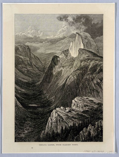 Tenaya Canon, from Glacier Point