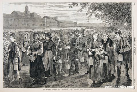 New England Factory Life – 'Bell-Time'