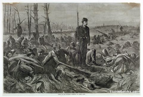 Army of the Potomac—Sleeping on Their Arms