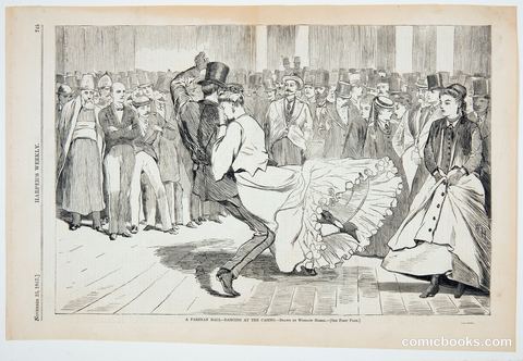 A Parisian Ball—Dancing at the Mabille, Paris