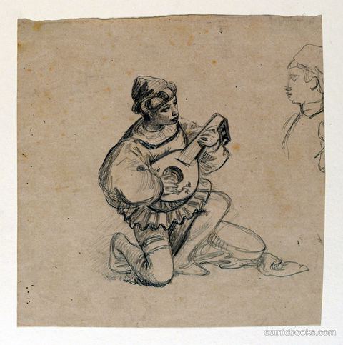 Study of a Boy with a Lute