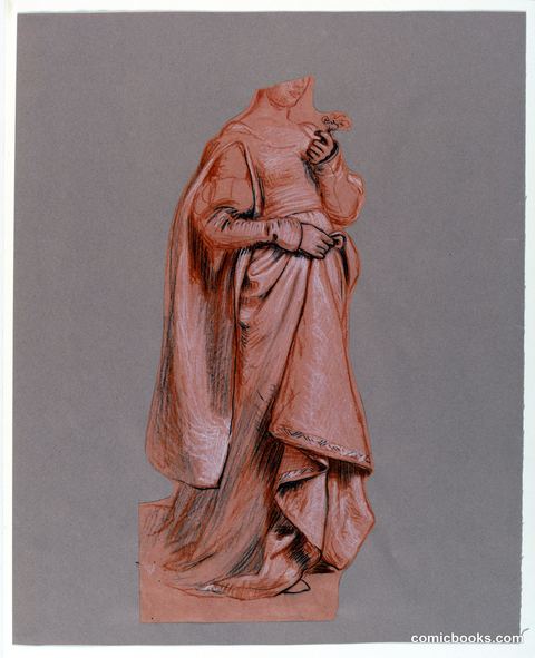 Study for 'Wedding Procession'