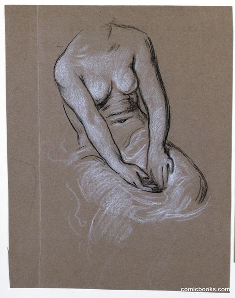 Study of Female Model