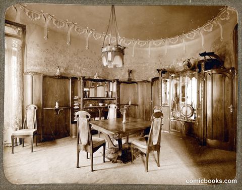 Dining Room, Hôtel Guimard, Rue Mozart, Paris