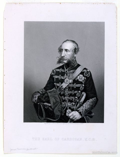 Portrait of James Thomas Brudenell, 7th Earl of Cardigan