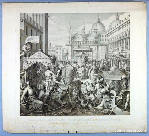 Friedrich Barbarossa and Pope Alexander III
