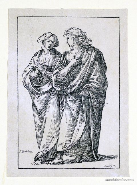 Two Standing Figures