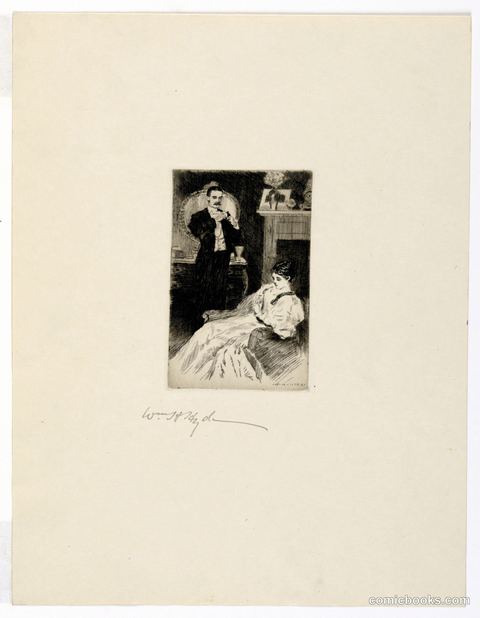 A Couple in a Drawing Room