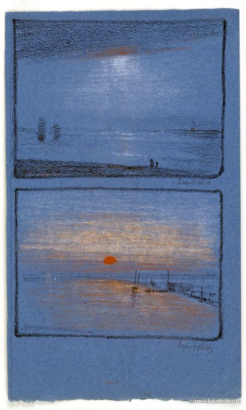 Two Evening Landscapes