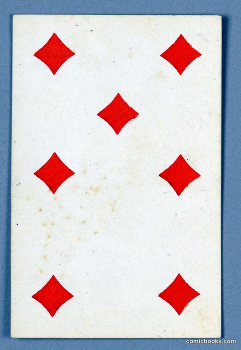Seven of Diamonds Playing Card